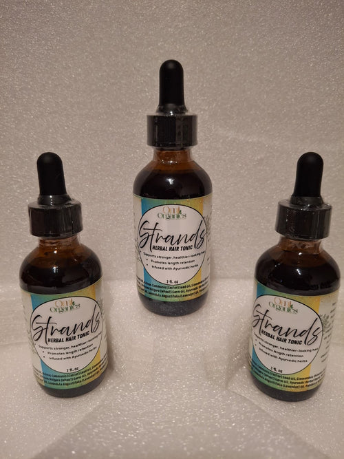 STRANDS HERBAL HAIR TONIC | Ayurvedic oil treatment | Promotes hair growth and scalp nourishment